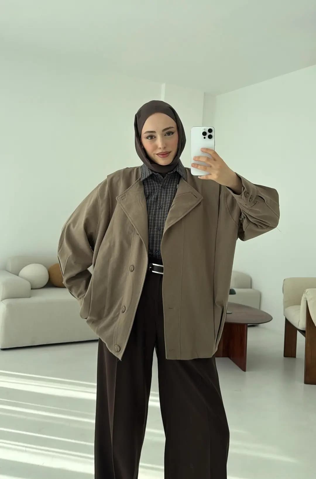 Tasarım ml Collection Ceket Vizon