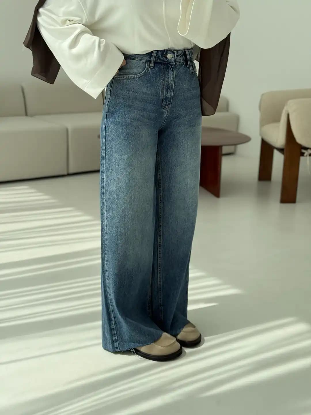 Wide Leg Pantolon