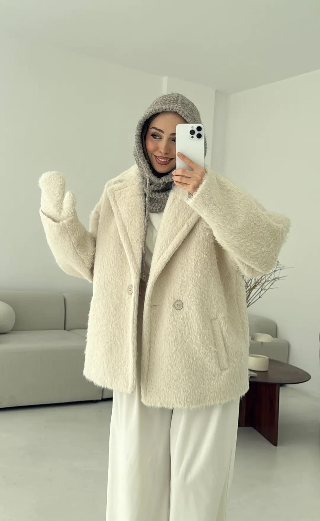 Maxmara Eldivenli Kaban Bej