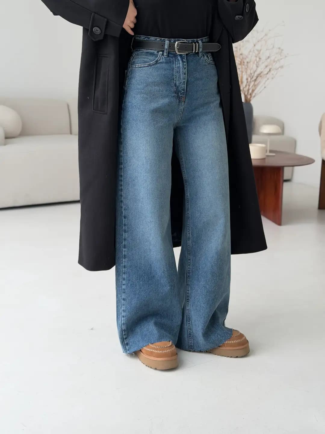 Wide Leg Jean R1011 (KEMER DAHİL DEĞİLDİR)
