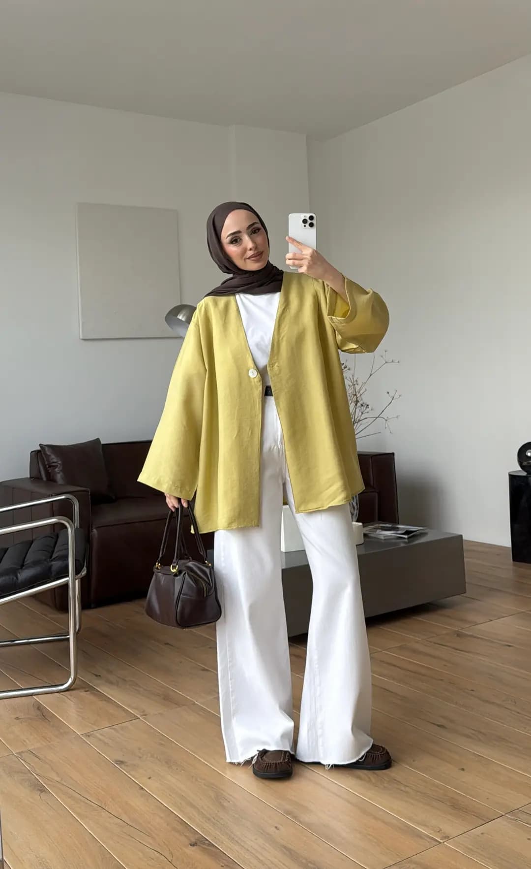 Yazlık Kimono Yağ Yeşili