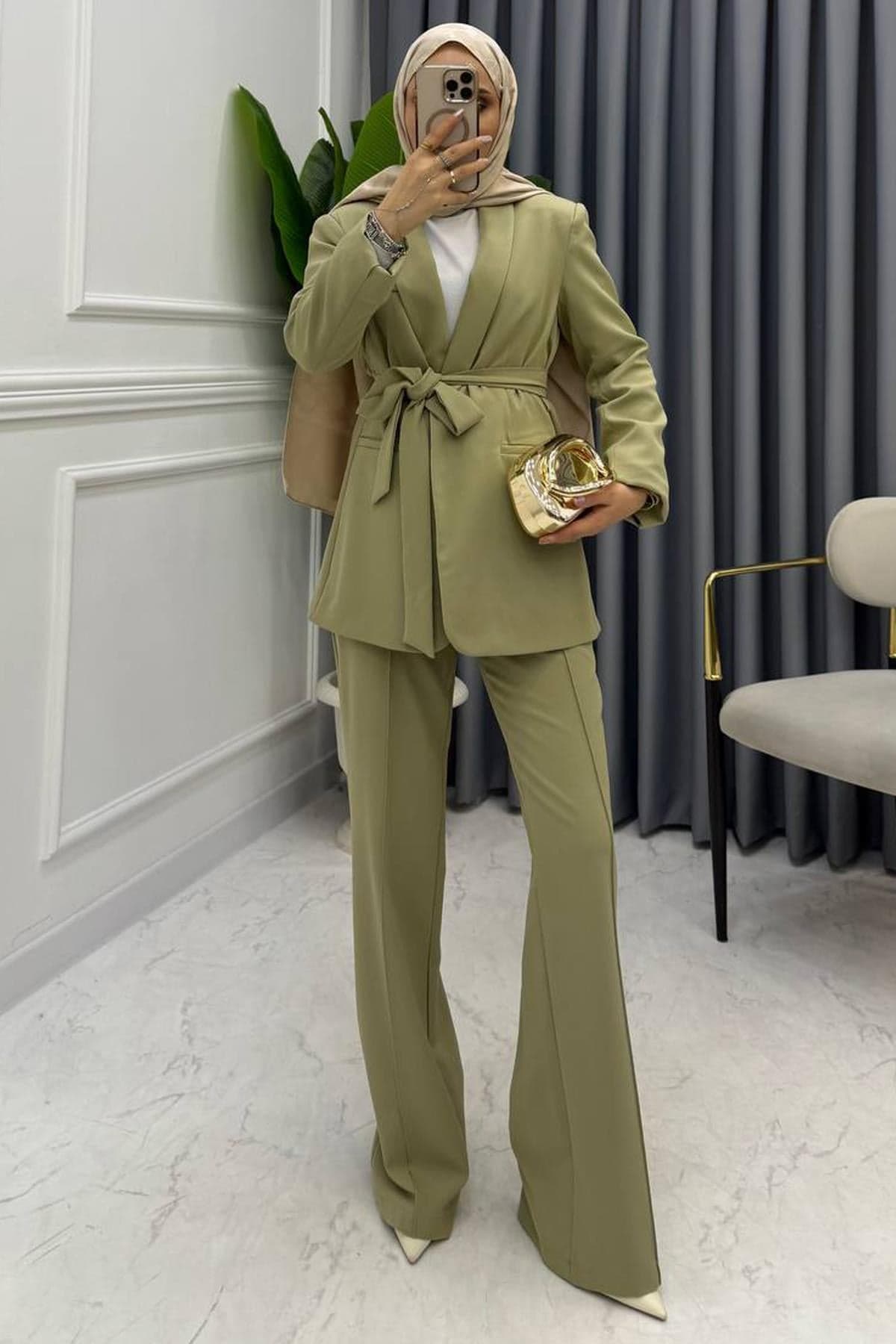 PREMİUM BLAZER TAKIM MİNT