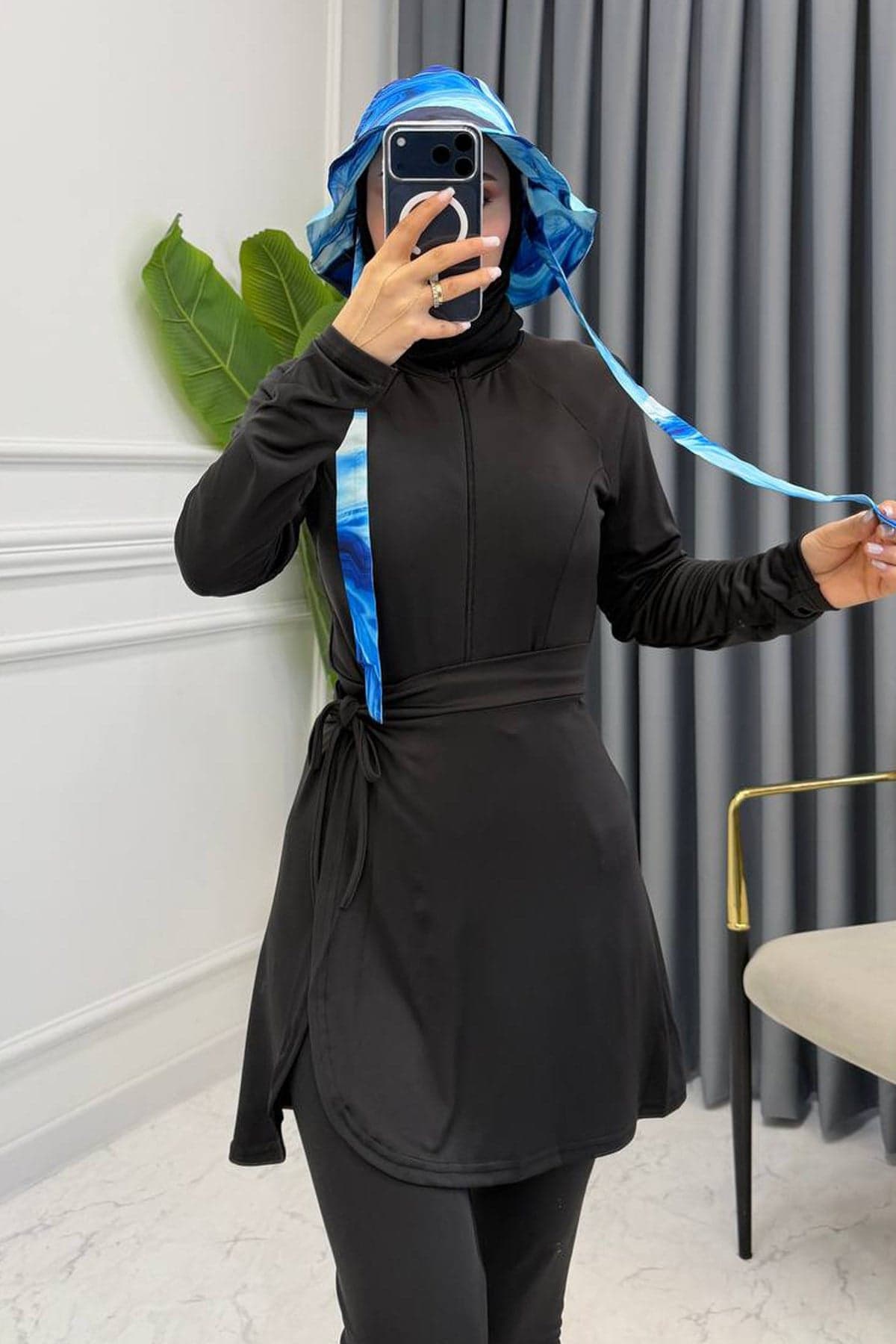 SARA 3 LÜ MAYO TAKIM SİYAH